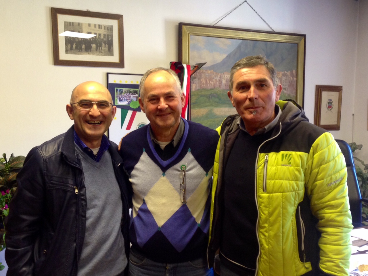 Andrea Parteli, Sisto Fattore, Alberto Decet